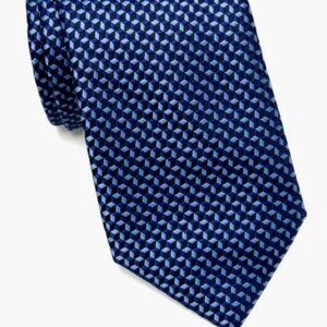 Michael Kors Geometric Silk Blend Tie